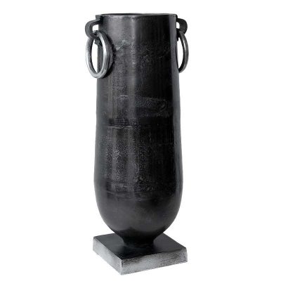 Große Metallvase